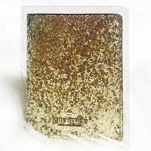 ✨ SOLD ✨ - GOLDEN KATE SPADE GLITTER WALLET